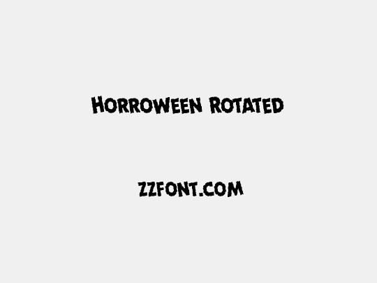 Horroween Rotated