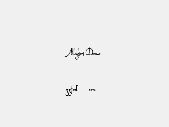 Alleghieri Demo