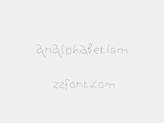 AnAlphaBetIsm