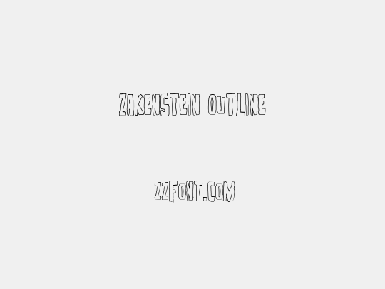 Zakenstein Outline