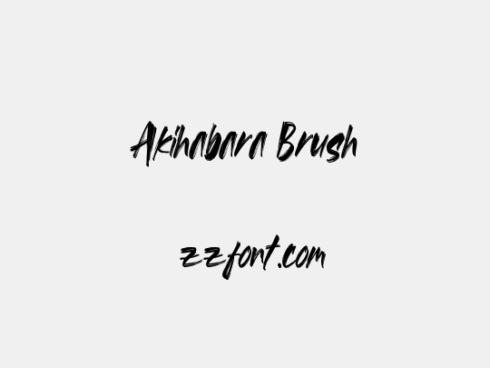 Akihabara Brush