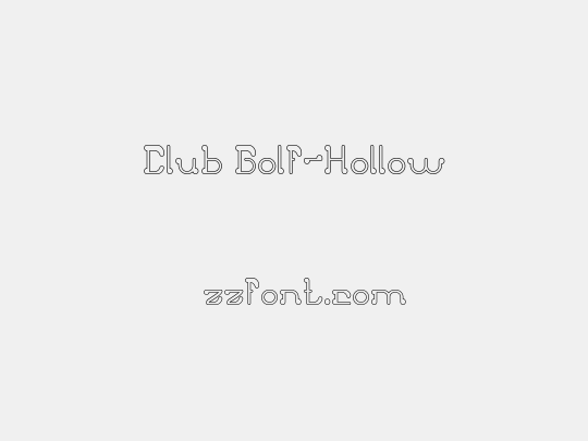 Club Golf-Hollow