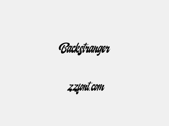 Backstranger