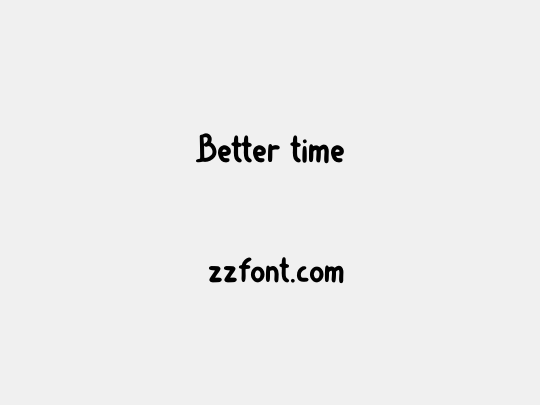 Better time