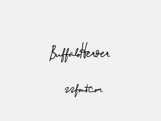 BuffaloHerder