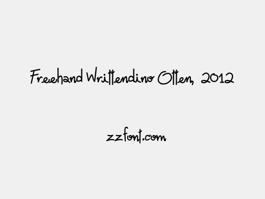 Freehand Writtendino Otten, 2012nitial releaseCJQ‘Ìˇ[^adkrux{ÇÖåìö°1ßÆµ 