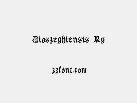 Dioszeghiensis Rg