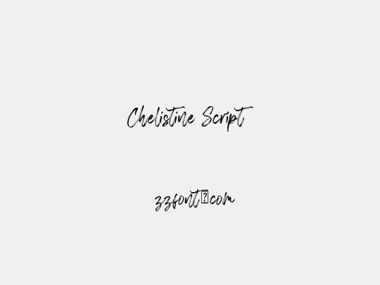 Chelistine Script