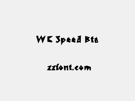 WC Speed Bta