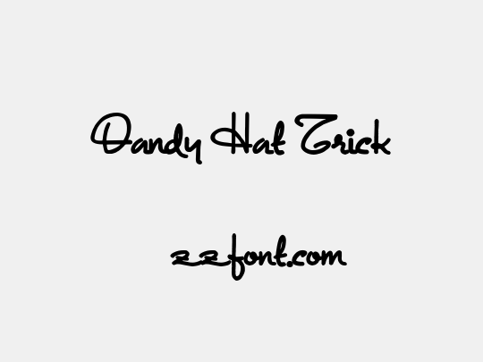 Dandy Hat Trick