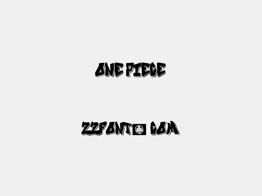 ONE PIECE