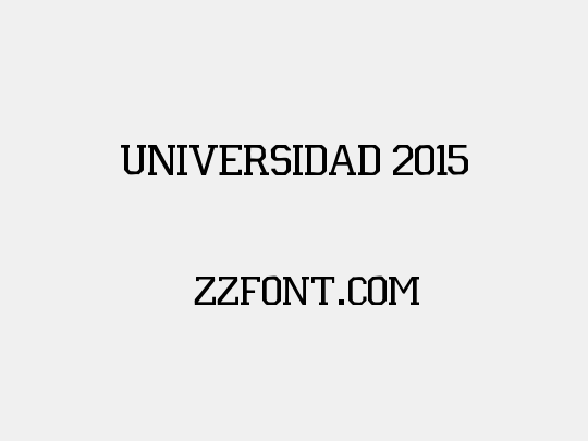 Universidad 2015