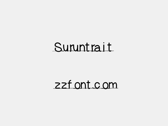Suruntrait