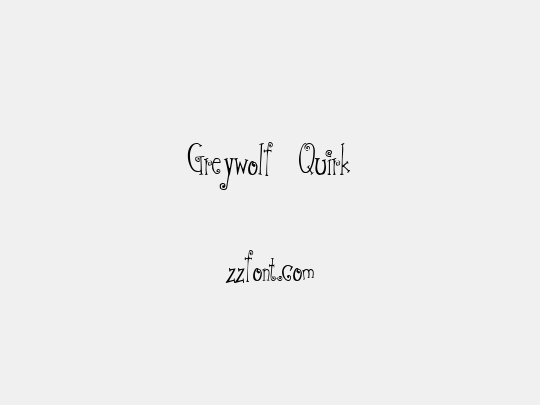 Greywolf Quirk