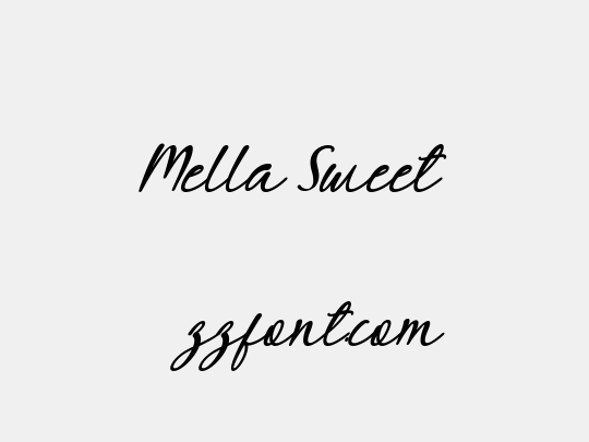 Mella Sweet