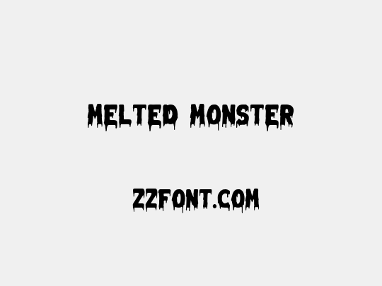 Melted Monster
