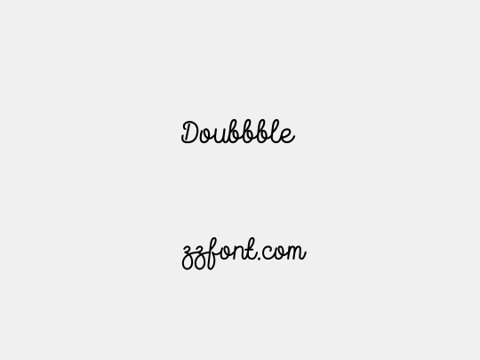 Doubbble