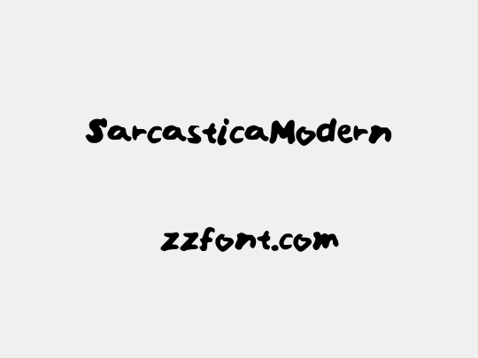 SarcasticaModern