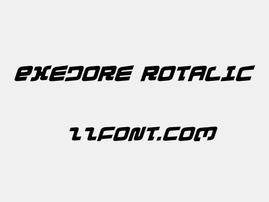 Exedore Rotalic