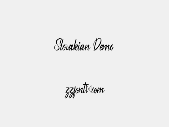 Slovakian Demo