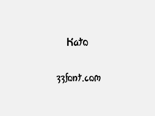 Kato
