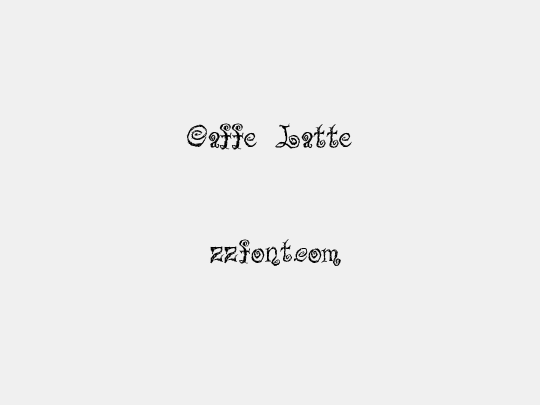 Caffe Latte