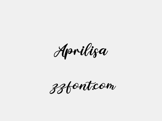Aprilisa