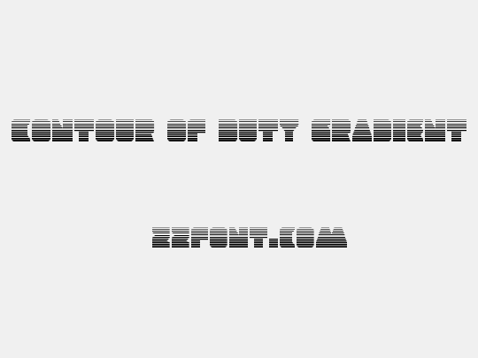 Contour of Duty Gradient
