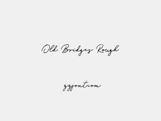 Old Bridges Rough