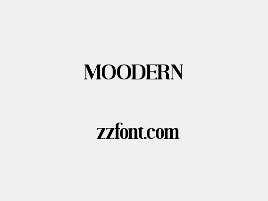 MOODERN