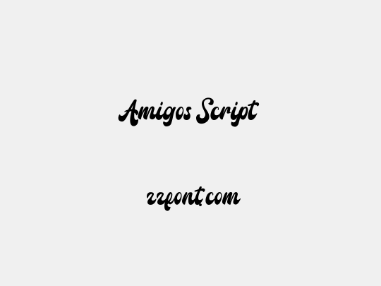 Amigos Script