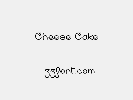 Cheese Cake
