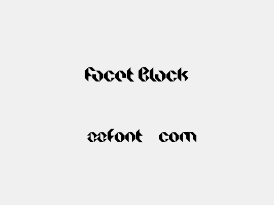 Facet Black