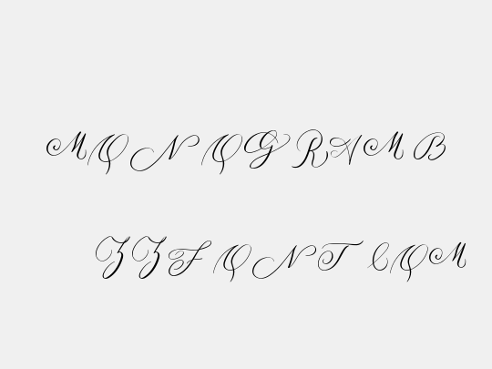 MONOGRAM B