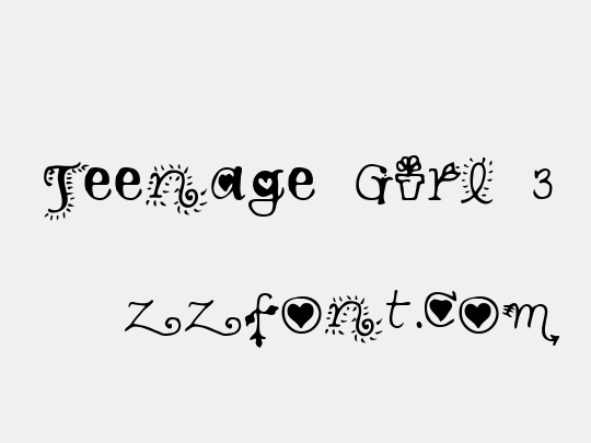 Teenage Girl 3
