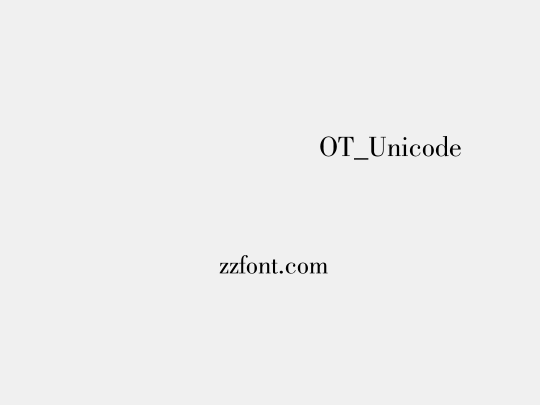 方正蒙文京体OT_Unicode