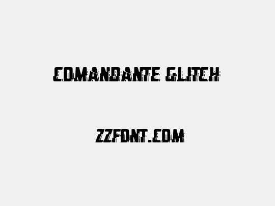 comandante Glitch