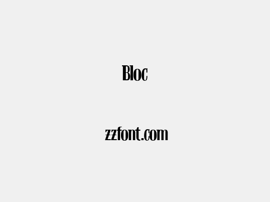 Bloc
