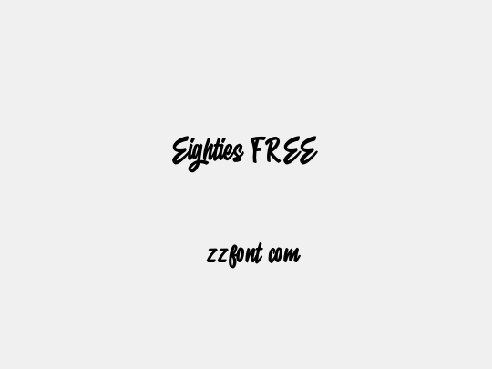 Eighties FREE