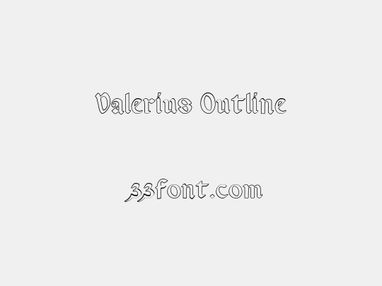 Valerius Outline
