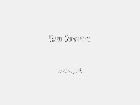 Bird Symphony