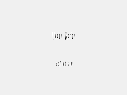 Under Water