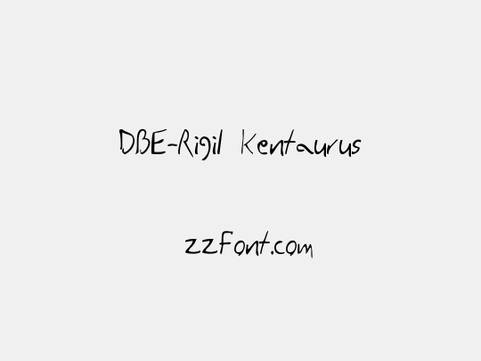 DBE-Rigil Kentaurus
