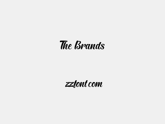 The Brands