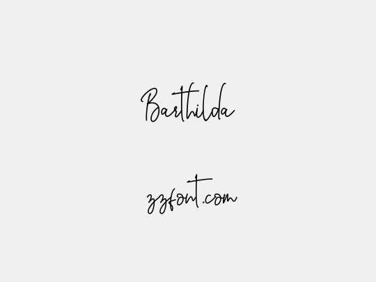 Barthilda