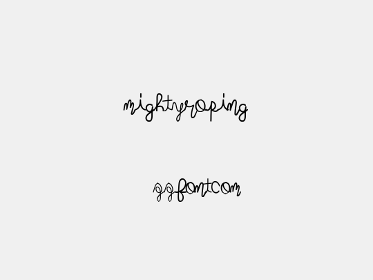 mightyroping