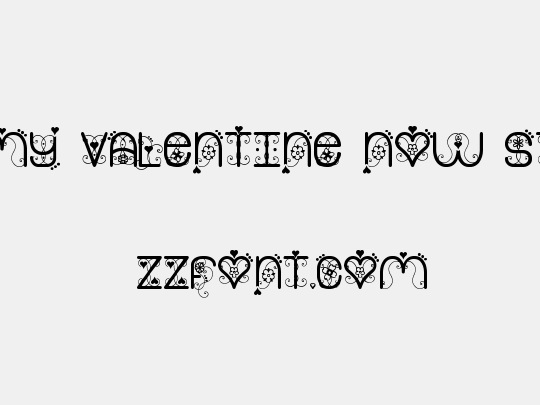 My Valentine Now St