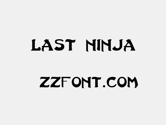 Last Ninja