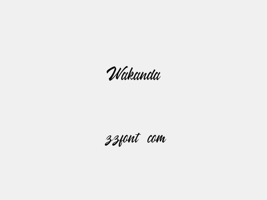 Wakanda
