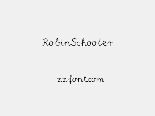 RobinSchooler